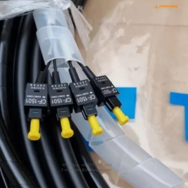 CF-1501 4 CORES CF-1571 Optical Fiber Cable patch cord 28M