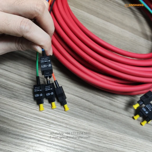 SUMITOMO CF-1501 CF-1571 4 Cores FIBER CABLE for TADANO AT145 Crane