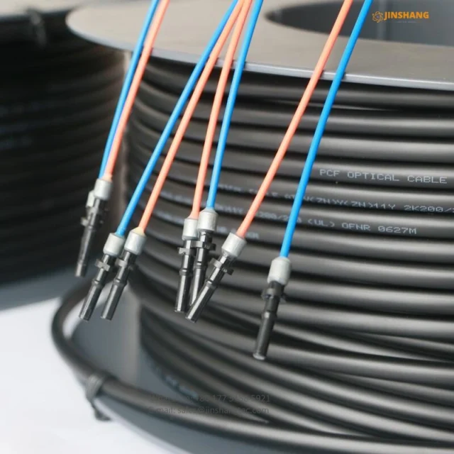 VPIN Optical Fiber HPCF 200-230um Optical Cable VPIN for wind solar power system