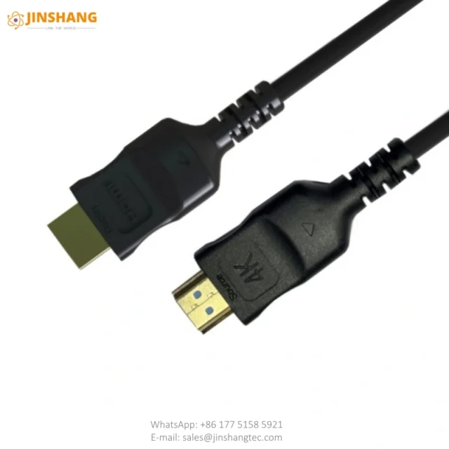 Molded type AOC HDMI Cable hybrid type fiber optic cable