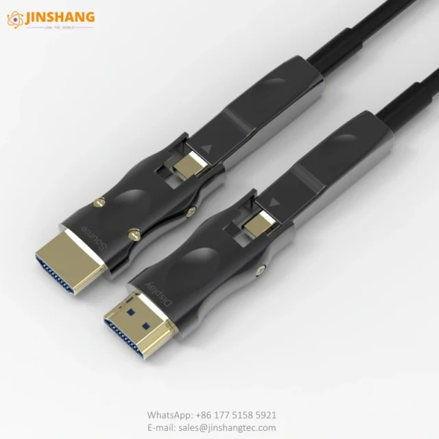 AOC 2.1 Active optical cable 48Gbps eARC Plenum reated EMI EMC