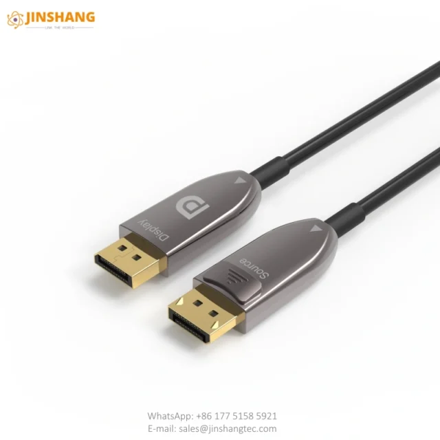 AOC DP Cable Active Optical DisplayPort 1.4 Cable HDR 32.4Gbps
