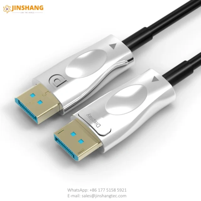 DisplayPort 2.1 Active Optical Cable AOC DP 32.4Gbps 8K 4K 165Hz Hybrid Fiber DP to DP 5-120M