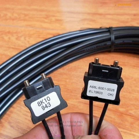 MITSUBISHI MR J3BUS A66L-6001-0026 L15R03 OKI OPTICAL FIBER CABLE