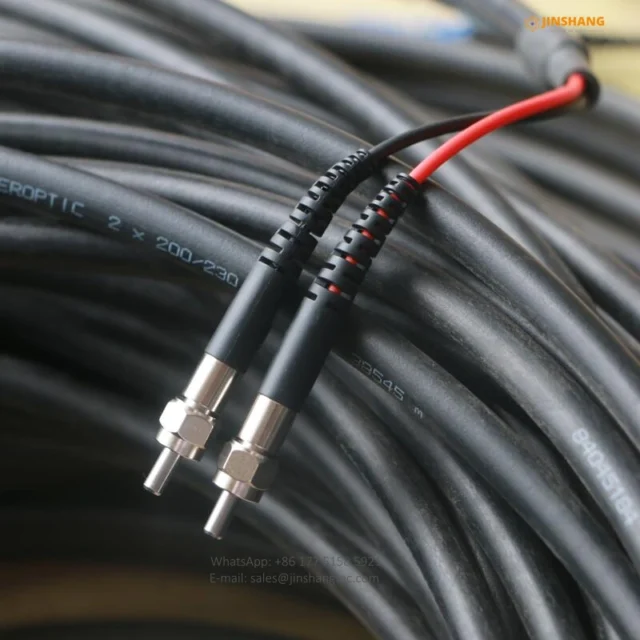 SMA to SMA905 duplex Large Core High Power Optic Fiber Cable