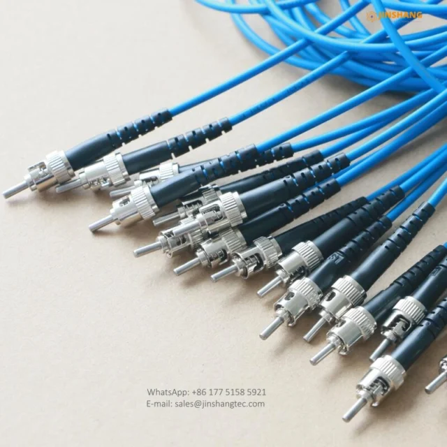 ST to ST Fiber Patch Cable Multimode Duplex
