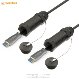 Waterproof Armored AOC HDMI 2.1 Cable 8K 4K Active optic fiber