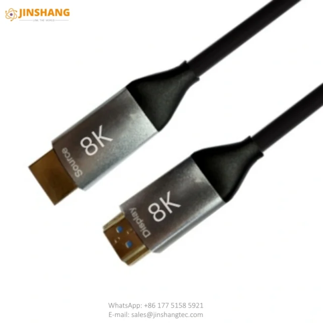 Dark Metal 8K HDMI 2.1 Active Optical Cable - Changzhou Jinshang Electronic Technology Co., Ltd.