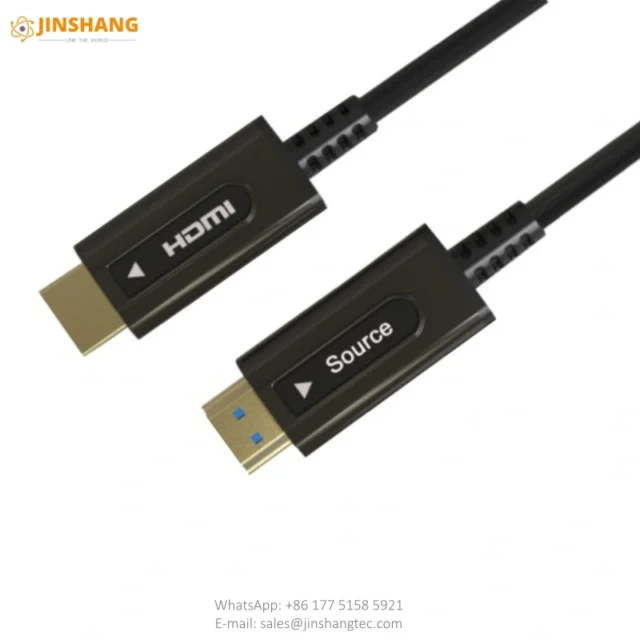 Detachable HDMI 2.1 Active Optical Cable for Conduit Installation - Changzhou Jinshang Electronic Technology Co., Ltd.