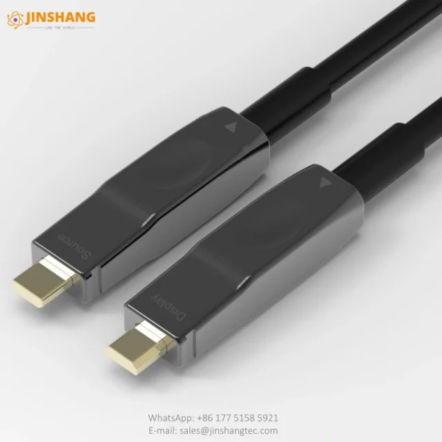 detachable hdmi 2 1 active optical cable for conduit installation watermarked images 02 - Changzhou Jinshang Electronic Technology Co., Ltd.