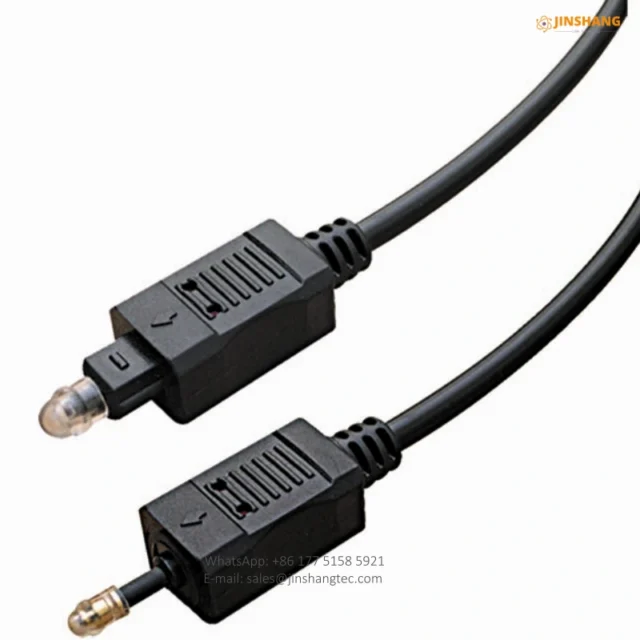 FEV-FO502 Toslink to Mini-Toslink Optical Audio Cable - Changzhou Jinshang Electronic Technology Co., Ltd.