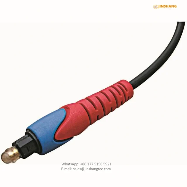 FEV-FO510 Red Molded Toslink Digital Optical Audio Cable - Changzhou Jinshang Electronic Technology Co., Ltd.