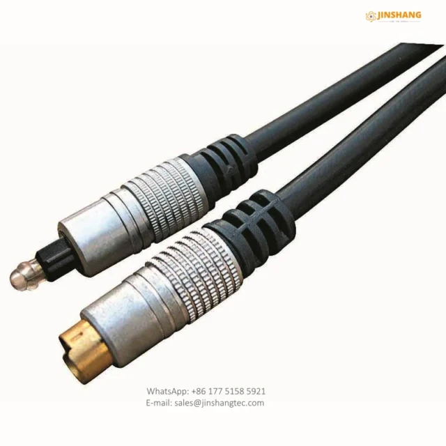 FEV-FO519 Toslink to Duplex Specialty Fiber Optic Cable - Changzhou Jinshang Electronic Technology Co., Ltd.