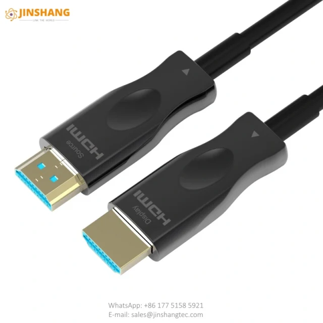 Slim Silver 8K HDMI 2.1 Active Optical Cable - Changzhou Jinshang Electronic Technology Co., Ltd.