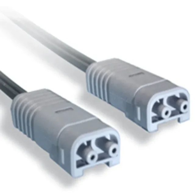 1394 LAN Multimode PMMA POF Patch Cable, 650 nm - connector detail view