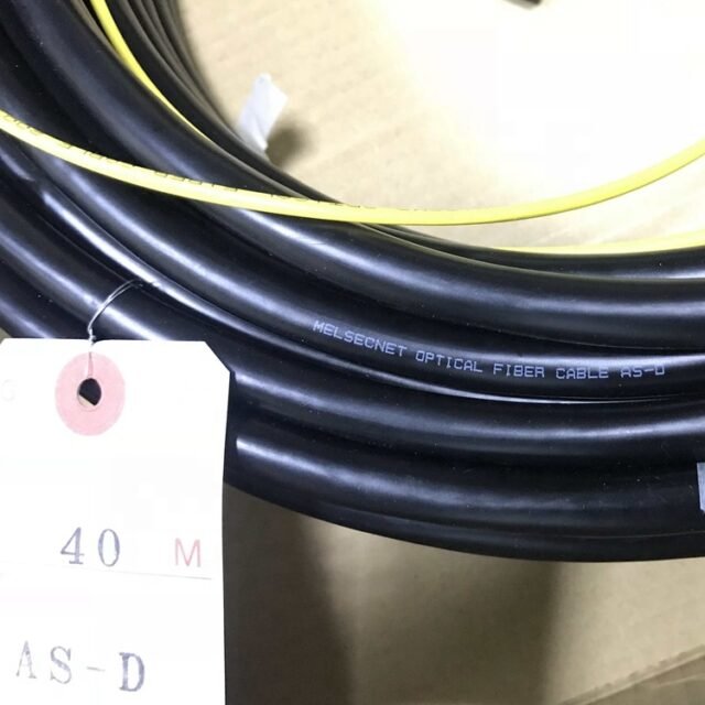 MELSECNET AS-D jacket marking close-up