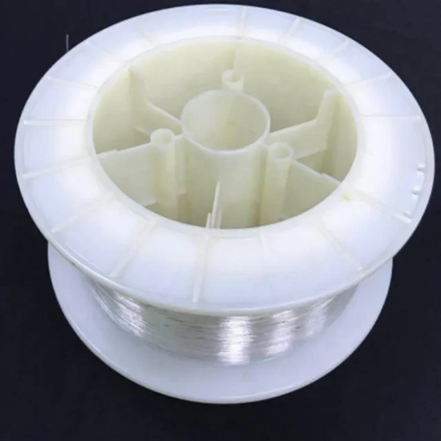 Thick 3.0mm DB-3000 clear bare fiber spool