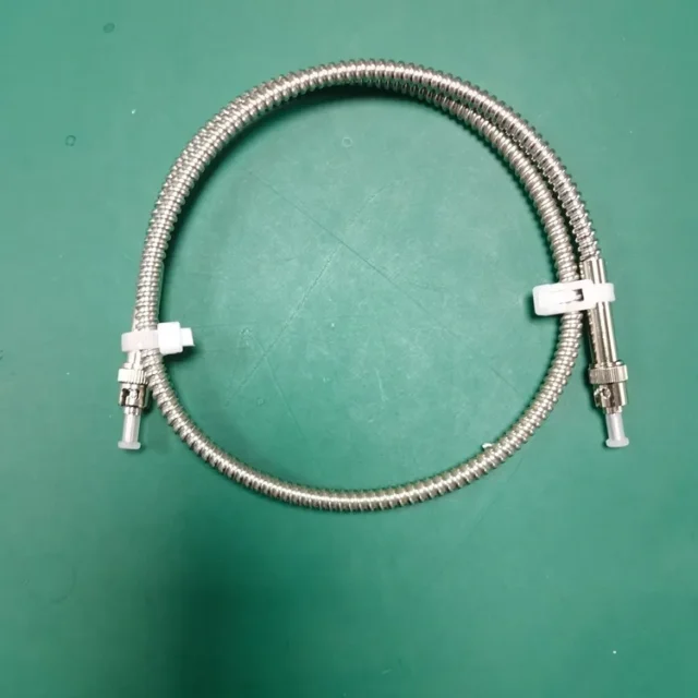200-2200 nm Silica Fiber Patch Cord, 200/600 um, ST-PC - JINSHANG TECH industrial fiber optic product