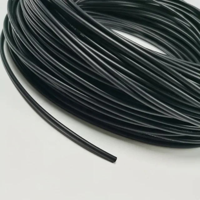 Black PE jacketed optical fiber cable reel