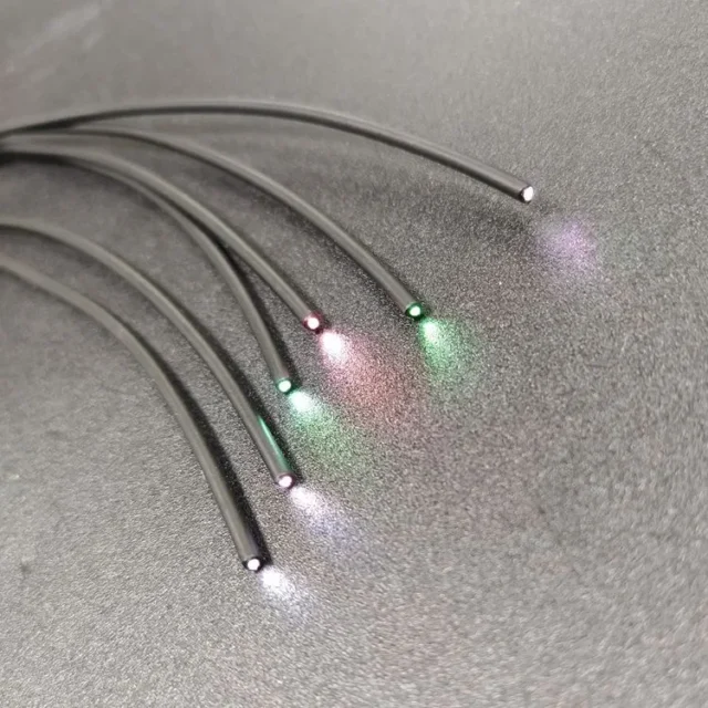 2.2mm outer black PE POF cable jacket detail