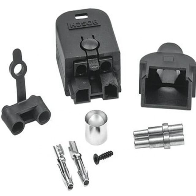 Detail of black LBB 4417/00 POF end connector