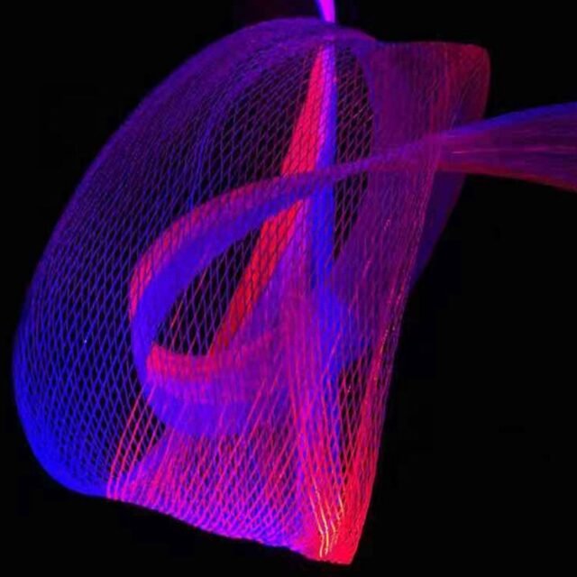 Glowing fabrics