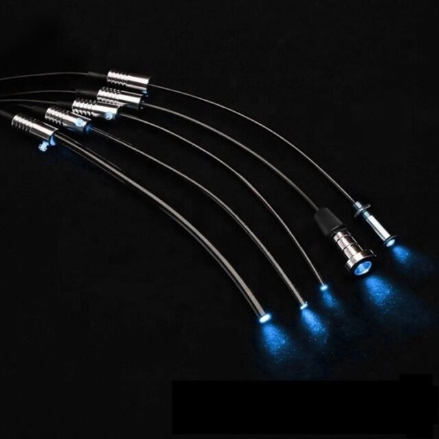End glow fiber cable product view