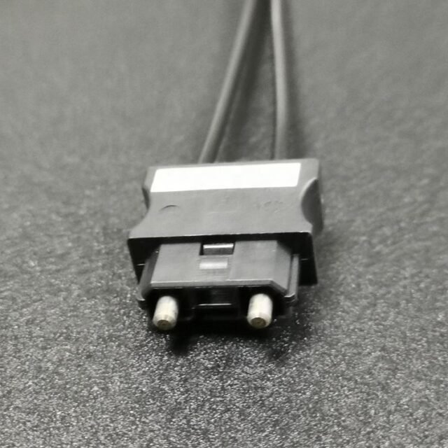 Black duplex cord with F07 plugs