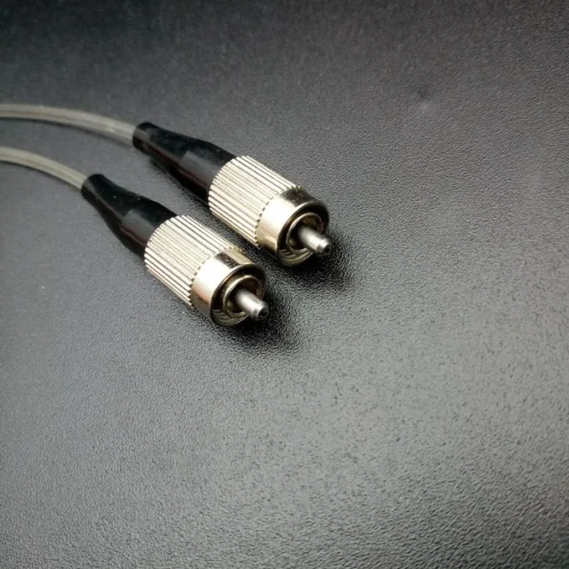 FC Transparent Large-Core POF Jumper, Ceramic Ferrule - JINSHANG TECH industrial fiber optic product