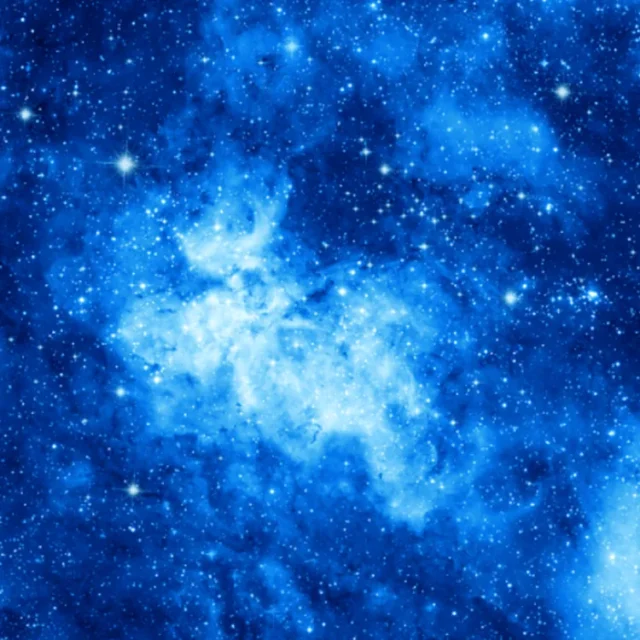Star ceiling panel detail - fiber tails