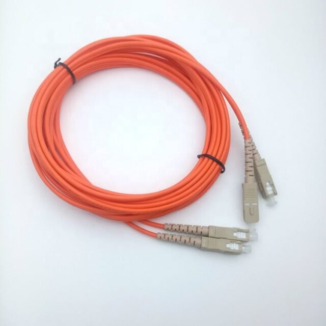 SC APC to LC UPC single-mode patch cord