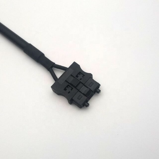 F07 duplex connector close-up