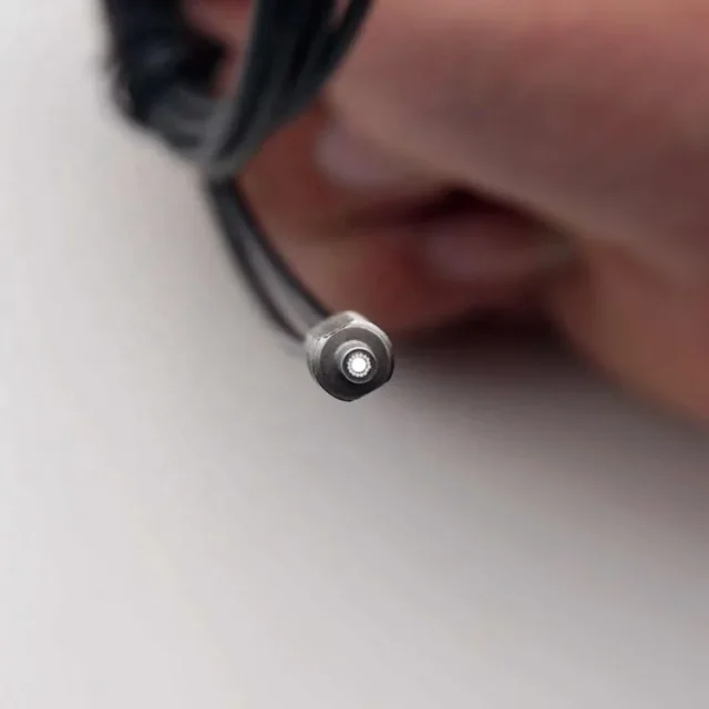 16-Core Coaxial PMMA Fiber Optic Sensor Cable - connector detail
