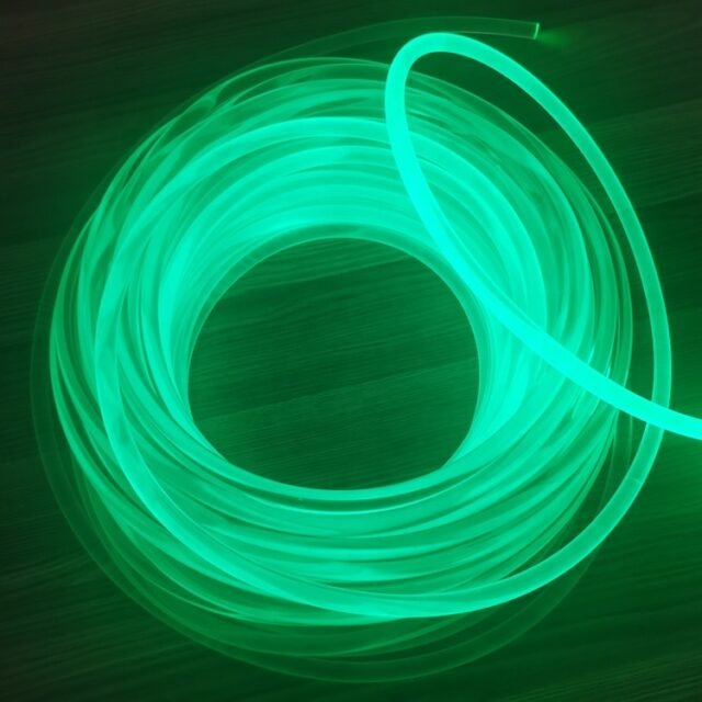 10mm side glow fiber pool edge
