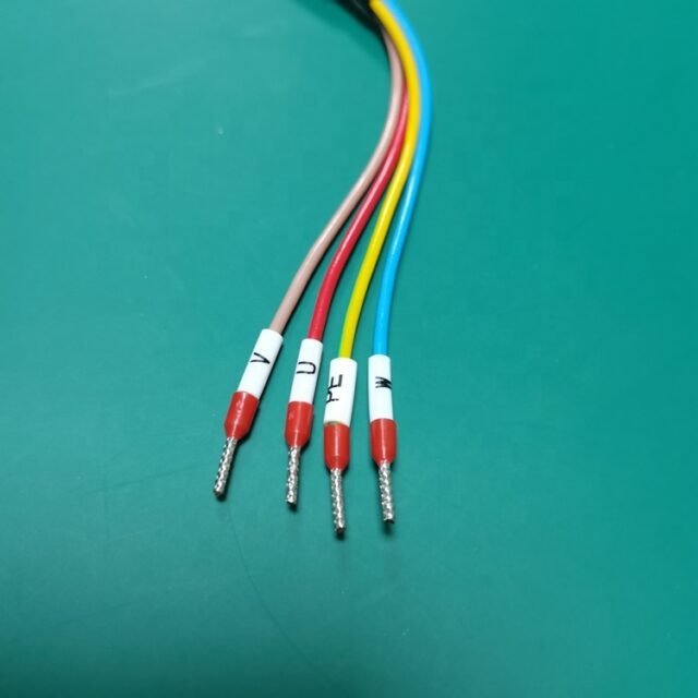 MR-PWS1CBL5M-A1-L black standard servo power cable