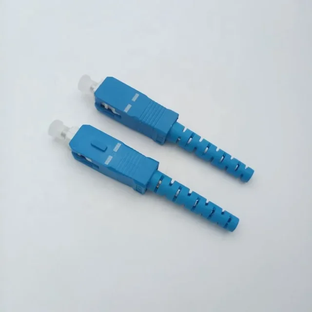 SC/UPC Blue FTTH Fiber Optic Connector for SM/MM - JINSHANG TECH industrial fiber optic product