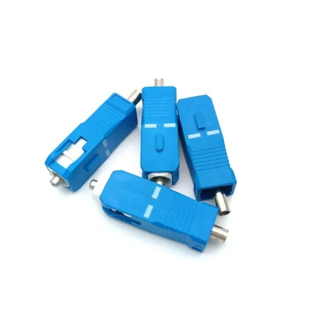 SC/UPC Blue FTTH Fiber Optic Connector for SM/MM - connector detail