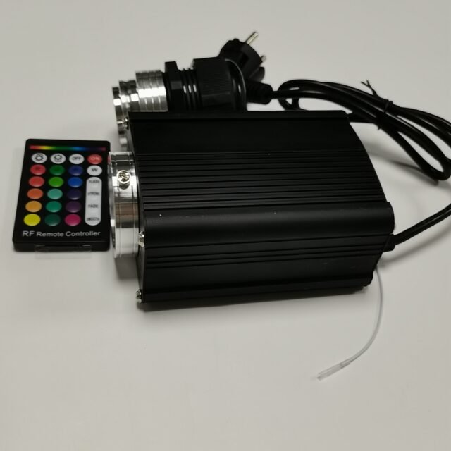 30W light engine fiber output port detail