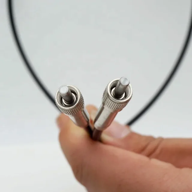 SMA905 2000 um Large-Core POF Patch Cord, Medical - connector detail