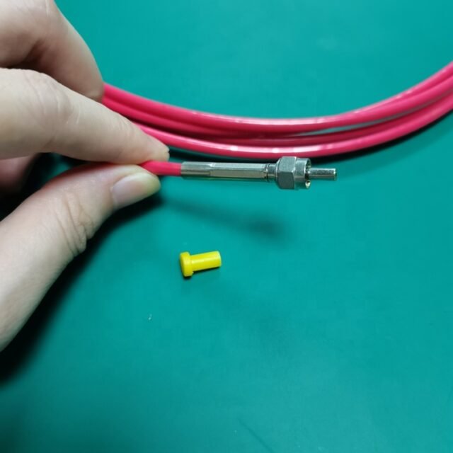 SMA905-SMA905 red POF patch cord