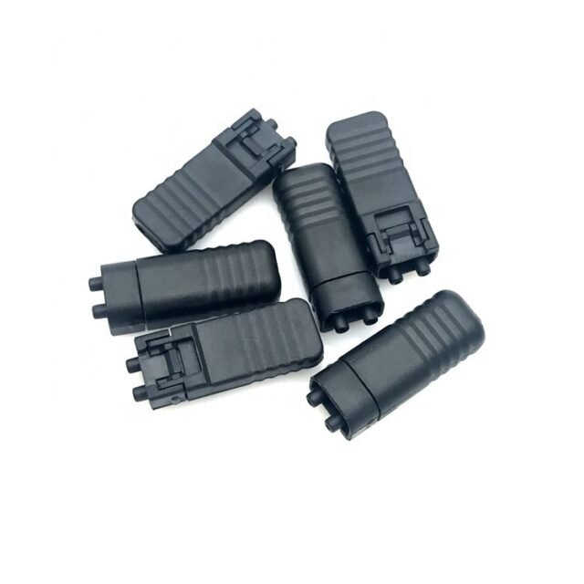 SMI fiber optic connector for industrial sensor cables