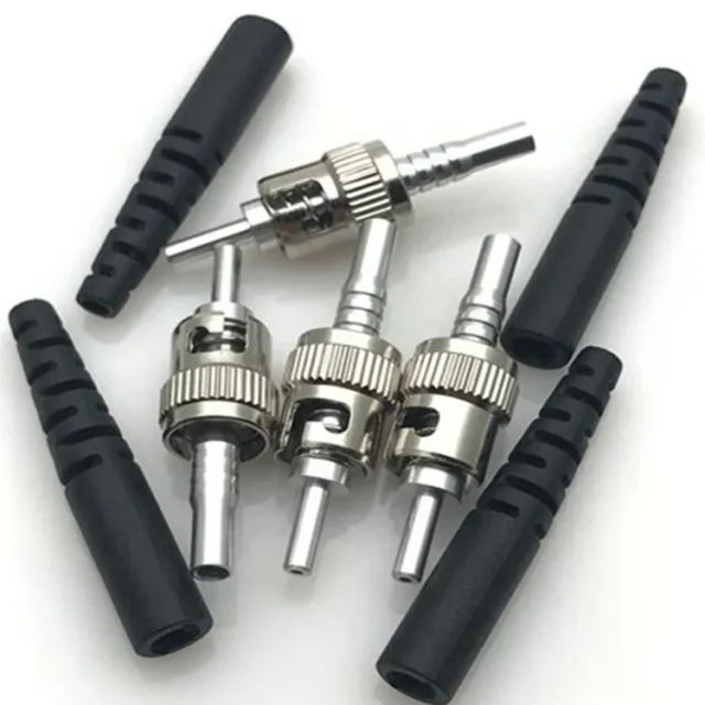 ST Connector for 500 um Plastic Optical Fiber - connector detail