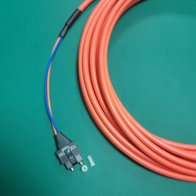 Toshiba TOCP201QK POF Connector, Orange TOCP200 Jumper - cable assembly