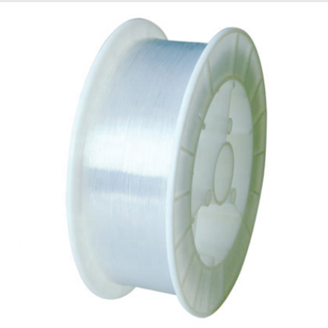 Clear Toray PMMA POF on a white flanged spool