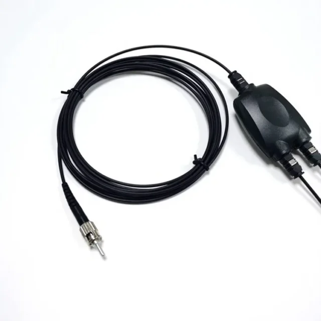 ST 1-to-2 Plastic Optical Fiber Splitter - JINSHANG TECH industrial fiber optic product