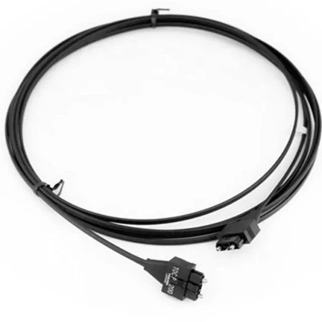 Toshiba TOCP200 Duplex PMMA POF Patch Cord, JIS F07 - connector detail