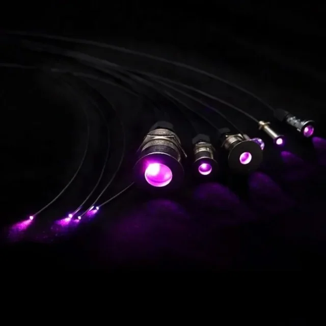Black-skin soft optical light guide cable on reel
