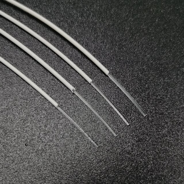 Reel of white tight-buffer POF